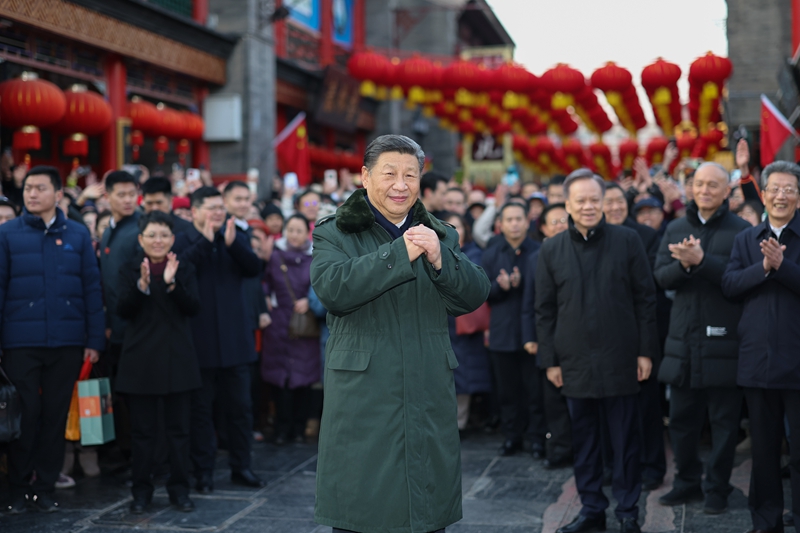 2024年新华社年度照片·领航(图1)