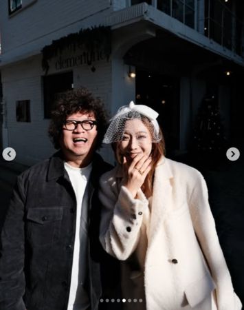 南宫NG28下载依依纳豆「轻婚纱照曝光」首尔路边一脱外衣…超配穿搭全被拍(图1)