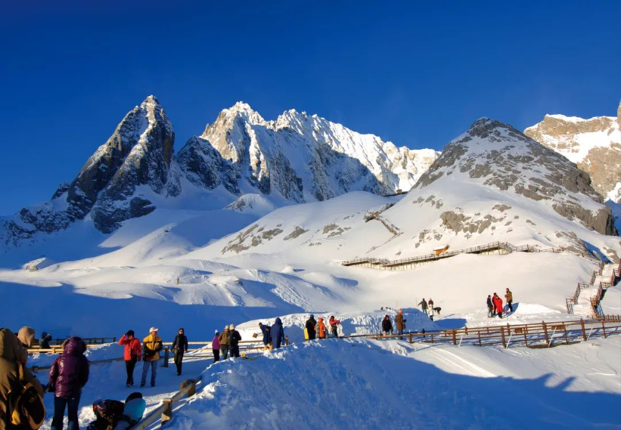 南宫NG28登录丽江玉龙雪山景区多举措迎接“五一”假期新华网(图1)